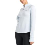 New Balance Athletics Heat Grid 1/2 Zip Sweatshirt L Blanc
