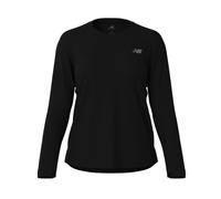 New Balance - Athletics Long Sleeve - Maillot thermique femme Black Heather - M