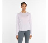 New Balance - Athletics Long Sleeve - Maillot thermique femme Grey - L