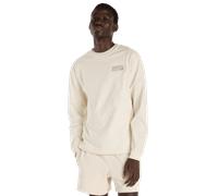 New Balance Homme Athletics Premium Back Logo Long Sleeve en Blanc, Coton, Taille XL