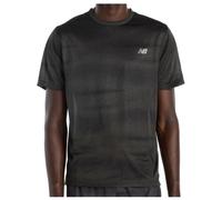 T-shirt New Balance Athletics imprimé manches courtes noir ardoise - M