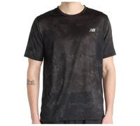 New Balance - Athletics Printed T-Shirt - T-shirt de running - S - grey