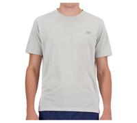 New Balance Athletics Short Sleeve T-shirt Gris S Homme