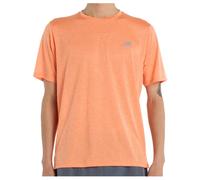 New Balance - Athletics Run S/S - T-shirt de running - S - tangerine heat