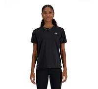 New Balance Athletics Short Sleeve T-shirt Noir L Femme