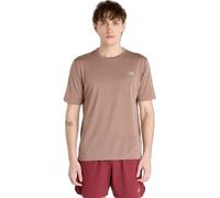 NEW BALANCE Athletics T-shirt - Homme - Marron - taille S- modèle 2025