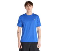 New Balance Athletics T-shirt Homme - T-Shirts, Gris - Taille M - Poly Jersey Grey M