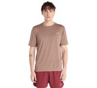 NEW BALANCE Athletics T-shirt - Homme - Marron - taille M- modèle 2025