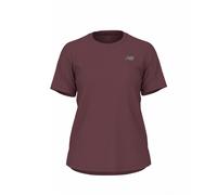 New Balance - Athletics T-Shirt - Maillot thermique femme Washed Burgundy Heather - S
