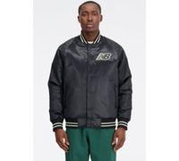 New Balance Athletics Varsity Satin Bomber Black Taille: 2XL | Blousons d'aviateurs Outlet | Homme | Le Noir