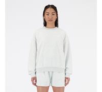 New Balance Balance French Terry Crewneck Top Marl gris 10 (S) Female