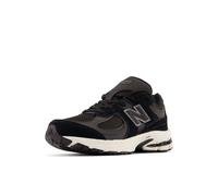 Baskets New Balance 2002 à lacets élastiques noir pur pour enfant - 28
