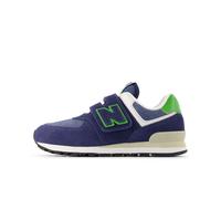 new balance Baskets '574' beige / bleu marine / citron vert, Taille 34,5