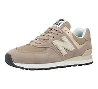 New Balance Baskets à Lacets Unisexe 574 V2, Beige/Blanc cassé, 44 EU