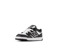 New Balance Enfant B480 Lace en Noir/Blanc, Cuir, Taille 24