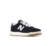 New Balance Enfant B480 Lace en Blanc/Noir, Suède/Mesh, Taille 35.5