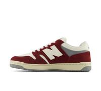 new balance Baskets basses '480P' gris / rouge / rouge foncé, Taille 46,5