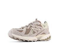 New Balance Unisexe 610v1 en Gris/Marron, Cuir, Taille 42 Large