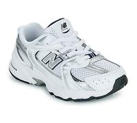 New Balance Enfant 530 Bungee Lace en Blanc/Bleu/Gris, Synthétique, Taille 25.5