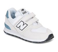 New Balance Baskets P574 Hook & Loop Enfant Blanc Taille 31