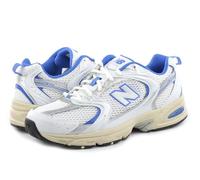 New Balance Baskets de course 530 MR530EA blanc/bleu oasis pour homme, blanc/bleu, 43 EU