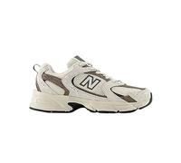 New Balance Baskets de Course à Lacets U530 pour Femmes, Blanches et Marron 41.5