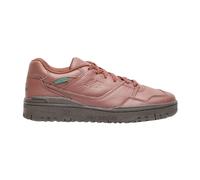 New Balance - Baskets en cuir avec logos en relief et brodés - Homme - Chaussures - Brun - Taille: 40 1/2 EU