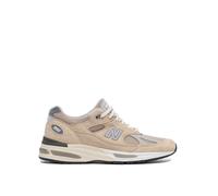 New Balance baskets homme beige Elevated Essentials Made in UK991V2 en suède - 8
