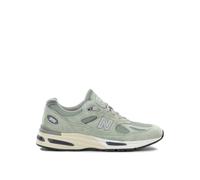 New Balance - Made in UK 991v2 Baskets - Homme - Sport - Vert - Taille: 44 EU