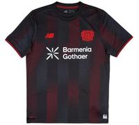 New Balance Bayer Leverkusen Home Shirt 2025 2026 Adults Rouge M Male
