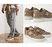 New Balance BB550 550 En Suède Et Maille Sneakers Chaussures Bnwt 42
