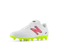 New Balance Homme 442 Academy FG V2 en Blanc/Jaune/Noir/Rose, Synthétique, Taille 44
