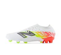 New Balance Unisexe Furon Team FG V8 en Blanc/Rouge/Jaune/Noir, Taille 42 Large