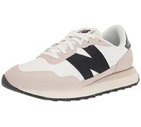 New Balance Homme 237 en Blanc/Noir, Suède/Mesh, Taille 42