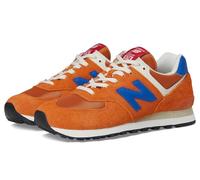 New Balance Unisexe 574 en Marron/Bleu, Suède/Mesh, Taille 42 Large
