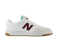 New Balance - Classic 480 Low White & Burgundy - Homme - Chaussures - Multicolore - Taille: 40 1/2 EU