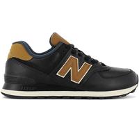 New Balance Classic 574 Leather - Hommes Baskets Sneakers Chaussures Noir Ml574omd - 41 1/2