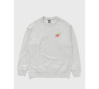new balance Sweat-shirt bleu roi / gris / gris clair / orange, Taille S