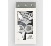 New Balance Classics 2 Pack Bootie Set Kids Chaussettes gris Uni