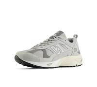 New Balance Homme 878 en Gris/Beige/Noir, Suède/Mesh, Taille 40 Large