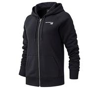 New Balance Core NB Sweatshirt Classique et Tendance en Polaire avec Fermeture Éclair intégrale, Femme