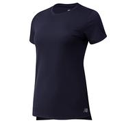 New Balance Core T-Shirt de Course à Manches Courtes, Femme