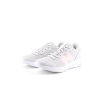 New Balance Dynasoft 578 V1 Chaussures de course à lacets unisexe pour enfant, Gris matière/rose coquille/ciel vif, 3.5 Big Kid