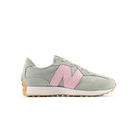 New Balance Enfant 327 Lace en Rose/Vert, Synthétique, Taille 38