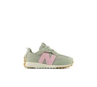 New Balance Enfant 327 NEW-B HOOK & LOOP en Rose/Vert, Synthétique, Taille 23
