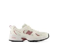 New Balance Enfant 530 Lace en Blanc/Rose, Synthétique, Taille 38