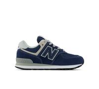 New Balance Enfant 574 Core Lace en Bleu/Blanc, Cuir, Taille 28