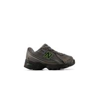 New Balance Enfant 740 Bungee Lace en Noir/Vert, Synthétique, Taille 25