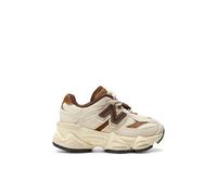 New Balance Enfant 9060 Bungee en Marron/Beige, Suède/Mesh, Taille 23.5