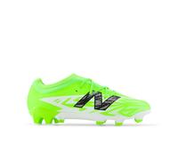 New Balance Enfant Furon Team JNR FG V8 en Vert/Noir/Gris, Taille 37.5